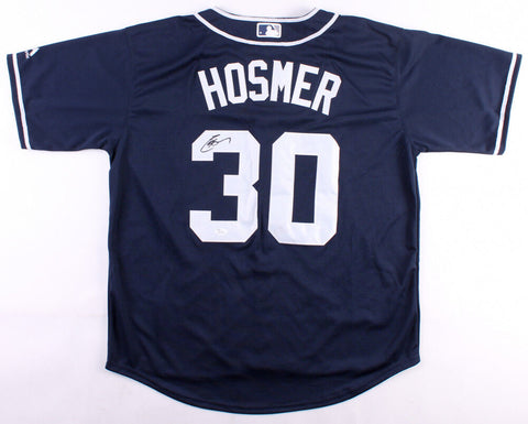 Eric Hosmer Signed San Diego Padres Majestic Jersey (JSA COA) 2015 W.S. Champion