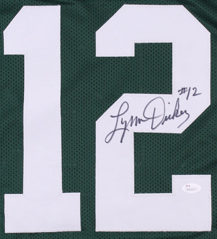 Lynn Dickey Signed Green Bay Packers Jersey (JSA COA) Starting QB (1976–1985)