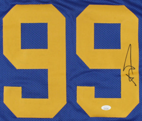 Aaron Donald Signed Los Angeles Rams Jersey (JSA COA) 7xPro Bowl Defensive End