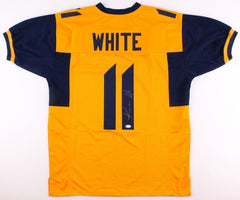 Kevin White Signed West Virginia Mountaineers Jersey (JSA COA) Bears Receiver