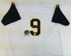 Bill Mazeroski Signed Pittsburgh Pirates Jersey (Beckett)10xAll Star 2nd Baseman