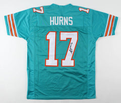 Allen Hurns Signed Miami Dolphins Jersey (JSA COA) Univ. of Miami Wide Receiver