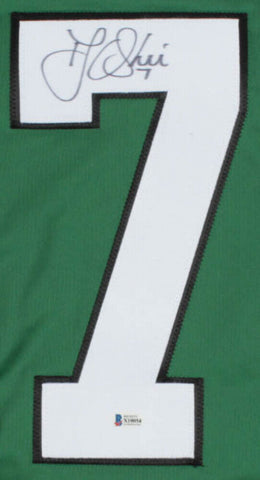 T. J. Oshie Signed University North Dakota Fighting Sioux Jersey (Beckett Holo)