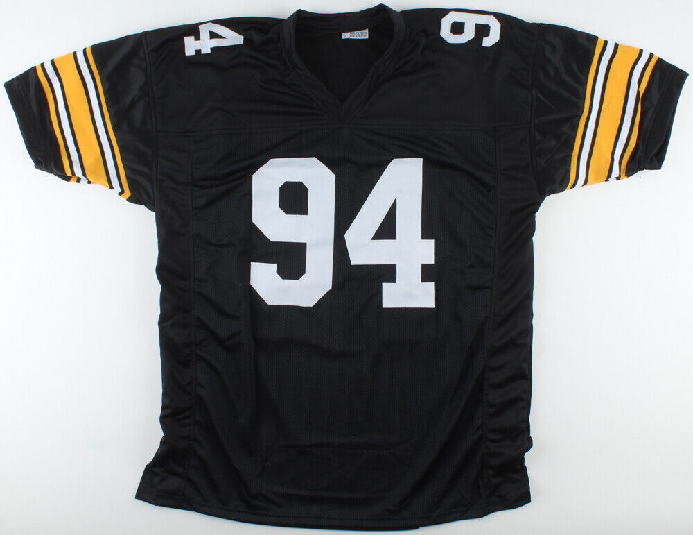 Chad Brown Signed Pittsburgh Steelers Jersey (TSE Hologram) 3×Pro Bowl Linebackr