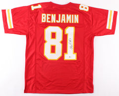 Kelvin Benjamin Signed Kansas City Chiefs Jersey (Beckett COA) All Pr0 W.R.