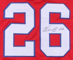 Devin Singletary Signed Buffalo Bills Jersey (JSA COA) 2019 Rookie Running Back