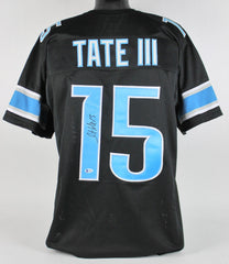 Golden Tate Signed Detroit Lions Color Rush Jersey (Beckett COA) Notre Dame W.R.