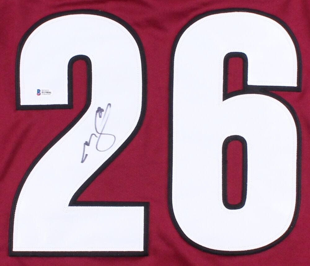 Michael Stone Signed Coyotes Jersey (Beckett COA) 69th Overall Pk 2008 NHL Draft