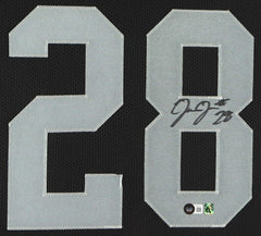 Josh Jacobs Signed Jersey (Beckett)