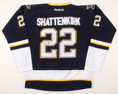 Kevin Shattenkirk Signed St. Louis Blues Reebok NHL Jersey (JSA COA) Defenseman