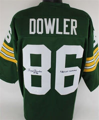 Boyd Dowler "SB I-II Champs" Signed Green Bay Packers Custom Jersey (JSA Holo)