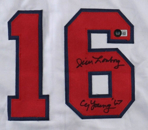 Jim Lonborg Signed Boston Red Sox Jersey Inscribed "CY Young '67" (Beckett)