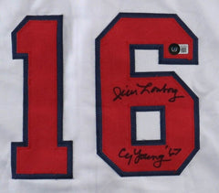 Jim Lonborg Signed Red Sox Jersey Inscribed CY Young 67 (Quality