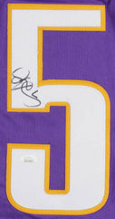 Donovan McNabb Signed Minnesota Vikings Jersey (JSA COA) 6×Pro Bowl Q.B.