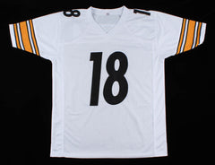 Diontae Johnson Signed Steeler Jersey Beckett/ Pittsburgh Starting Wide Receiver