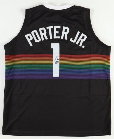 Michael Porter Jr. Signed Denver Nuggets Jersey (JSA) #14 Overall Pck 2018 Draft