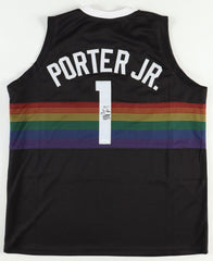 Michael Porter Jr. Signed Denver Nuggets Jersey (JSA) #14 Overall Pck 2018 Draft