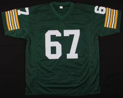Green Bay Ice Bowl Jersey Signed by 4 Packer Legends who played in the Game/ JSA