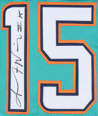 Albert Wilson Signed Miami Dolphins Teal Jersey (JSA COA) All Pro Wide Receiver