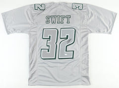D'Andre Swift Signed Philadelphia Eagles Jersey (JSA) Ex-Georgia Bulldog R.B.
