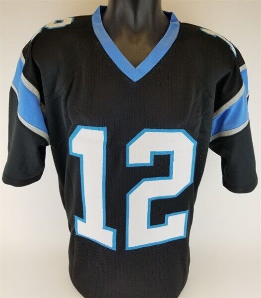 DJ Moore Carolina Panthers Signed Autograph Custom Jersey Blue