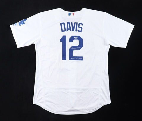 Tommy Davis Signed Los Angeles Dodgers Jersey (Beckett) 2xWorld Series Champion
