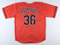 Grayson Rodriguez Signed Orioles Jersey (JSA COA)  Baltimore #1 Pick 2018 Draft