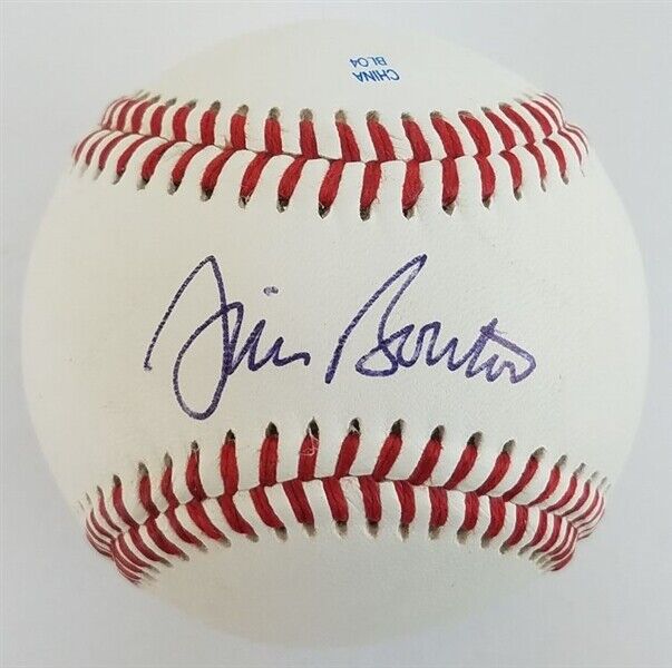 Jim Bouton Signed Rawlings Official Baseball (JSA COA) Yankees, Seattle Pilots