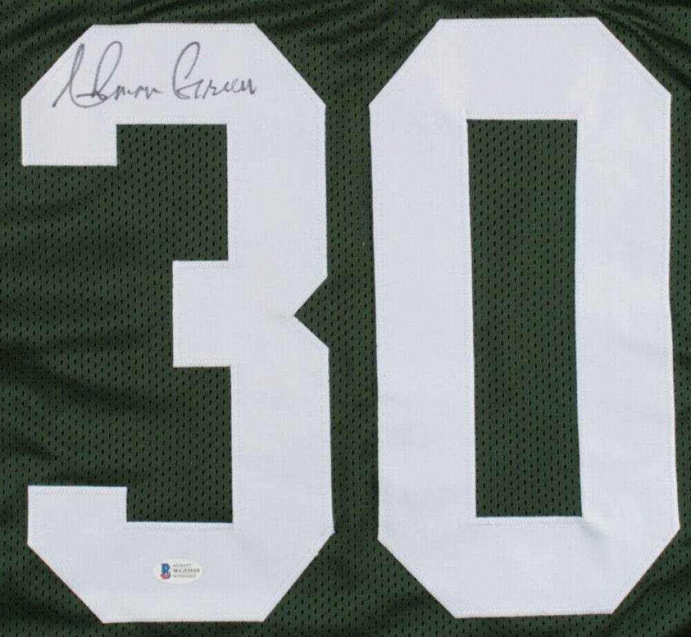 Ahman Green Signed Jersey (Beckett)