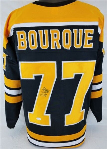 Autographed/Signed Ray Bourque Boston White Hockey Jersey JSA COA at  's Sports Collectibles Store