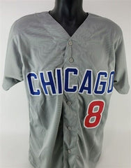 Andre Dawson Signed Chicago Cubs Road Jersey (Beckett) 8×All-Star / 1987 MVP