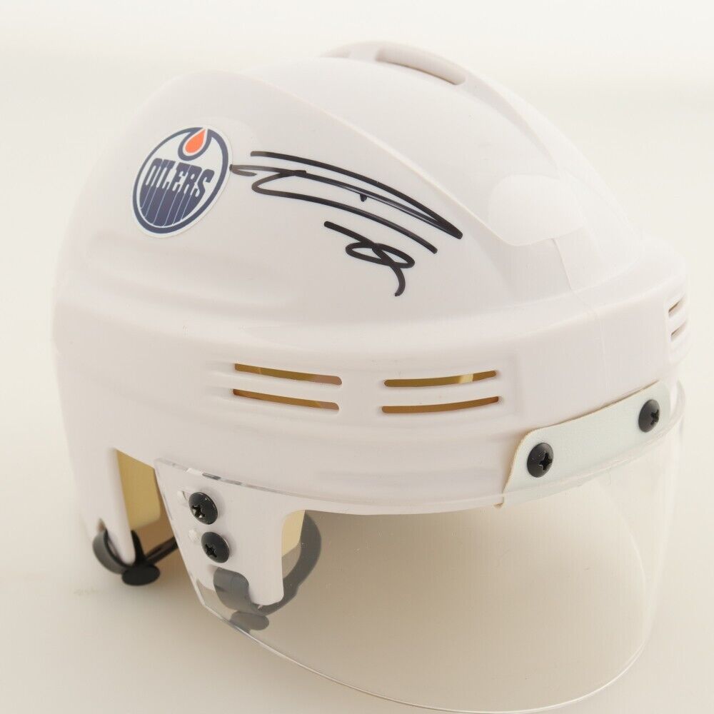 Autographed Edmonton Oilers Leon Draisaitl Fanatics Authentic Blue
