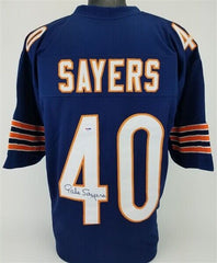 Gale Sayers Signed Chicago Bears Jersey (PSA COA) 4×Pro Bowl RB 1965–1967,1969