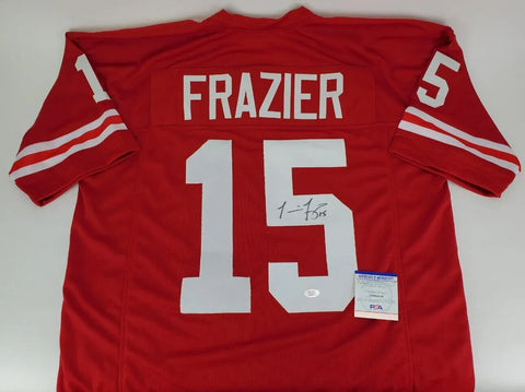 Tommie Frazier Signed Nebraska Cornhuskers Jersey (PSA COA) 1994 & 1995 Champs