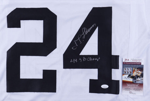 J.T. Thomas Signed Pittsburgh Steelers Jersey Inscribed "4x SB Champ" (JSA COA)