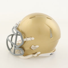 Joe Theismann Signed Notre Dame Fighting Irish Mini Helmet (Beckett) Redskins QB
