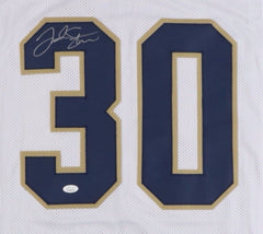 Frank Stams Signed Notre Dame Fighting Irish Jersey (JSA) 1988 National Champion