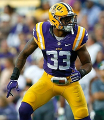 Jamal Adams Signed LSU Tigers Jersey (JSA COA) #6 Overall Draft Pk 2017 NY. Jets