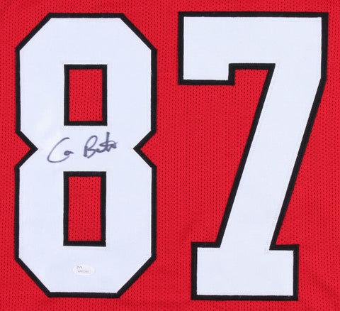 Cameron Brate Signed Harvard Crimson Jersey (JSA COA) Tampa Bay Tight End