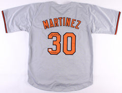 Dennis Martinez Baltimore Oriolres Signed Jersey Inscribed "245 Wins"(JSA COA)