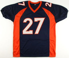 Knowshon Moreno Signed Broncos Jersey (JSA COA)  Georgia BullDog Running Back