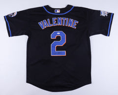 Bobby Valentine Twice Signed Mets Jersey (JSA COA) New York Manager 1996–2002
