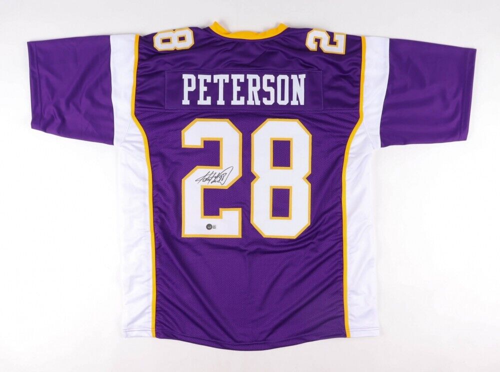 ADRIAN PETERSON CUSTOM MINNESOTA VIKINGS JERSEY RB