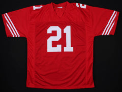 Frank Gore Signed 49ers Red Jersey (JSA COA) 5×Pro Bowl (2006, 2009, 2011–2013)