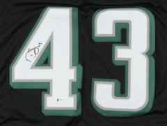 Darren Sproles Signed Philadelphia Eagles Jersey (Beckett COA) Super Bowl Champ