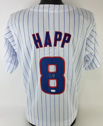 Ian Happ Signed Chicago Cubs Button Down Jersey (JSA COA) 2015 #1 Pk 2015 Draft