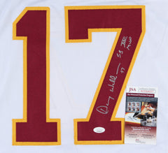 Doug Williams Signed Washington Redskin Jersey Inscribed  SB XXII MVP  (JSA COA)