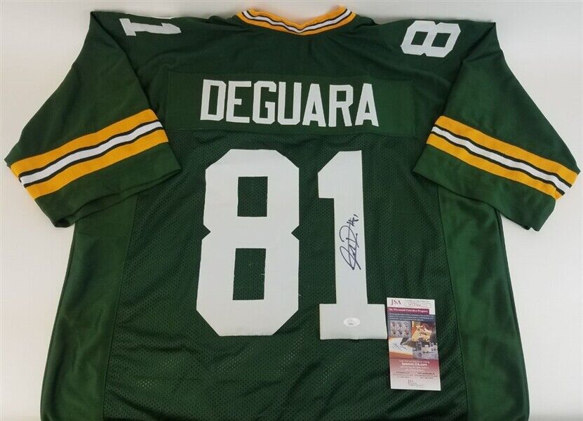 Josiah Deguara Signed Packers Jersey (JSA COA) Green Bay 2020 3rd Round Pick TE