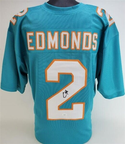 Chase Edmonds Signed Dolphins Jersey (JSA COA) Miami's Newest Running Back 2022