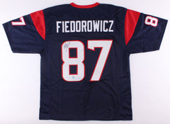 C. J. Fiedorowicz Signed Houston Texans Jersey (Fiterman Hologram) Tight End